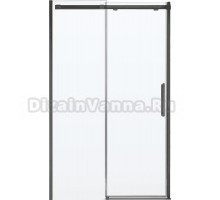 Душевая дверь в нишу Veconi Vianno VN70GR-130-01-C4 130 см, профиль брашированный графит