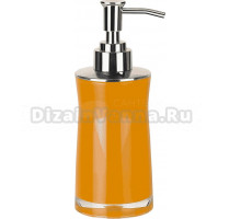 Дозатор Spirella Sydney-Acryl 1013627 оранжевый, хром