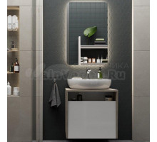 Мебель для ванной Kerama Marazzi Pro 60 дуб орегон, белая