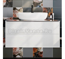 Тумба с раковиной Kerama Marazzi Plaza Modern 100 белая