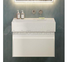 Тумба с раковиной Kerama Marazzi Logica 90 подвесная, белоснежный