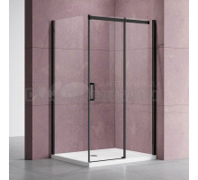 Душевой уголок Vincea Dice VSR-4D8016CLB 160х80 см, профиль черный