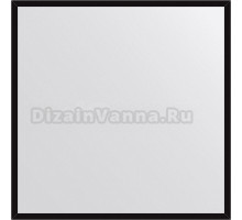 Зеркало Evoform Definite BY 7465 66х66, черное, в багетной раме