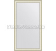 Зеркало Evoform Definite BY 7634 78х138, белая кожа с хромом