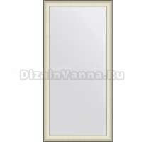Зеркало Evoform Definite BY 7635 78х158, белая кожа с хромом