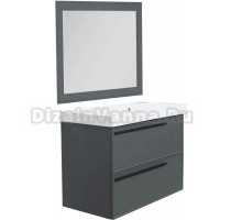 Мебель для ванной La Fenice Elba Twin 100 серая