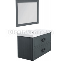 Мебель для ванной La Fenice Cubo Twin 100 серая