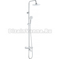 Душевая стойка Olive'S Termo 34511TM с термостатом, хром