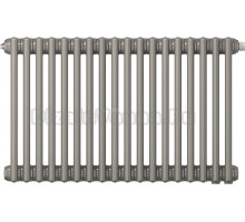 Радиатор стальной Zehnder Charleston Retrofit 3057/18 3-трубчатый, подключение V001, technoline, с кронштейнами