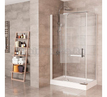 Душевой уголок Мирсант Arena Square 120х80, профиль хром