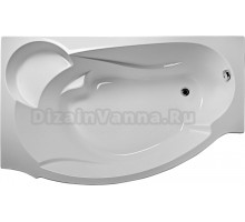 Акриловая ванна EUROLUX Alexsandria 170х110, L, с каркасом