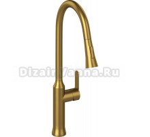 Смеситель для кухни Domaci Ливорно WFD04162 матовое золото