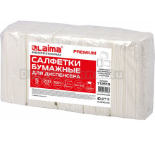 Салфетки Laima (N4) Premium (Блок: 5 уп. по 200 шт)