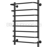 Полотенцесушитель электрический Bauedge M0076 50х80 R черный матовый