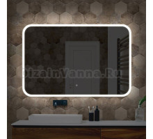 Зеркало Silver Mirrors Стив 120х80 с подсветкой