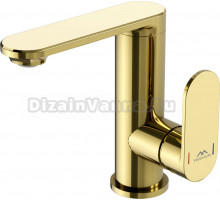 Смеситель для раковины Fashun A8885-35 золото