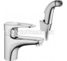 Смеситель для раковины Fashun A1268 с гигиеническим душем, хром