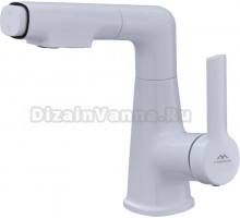 Смеситель для раковины Fashun A4018-8 белый