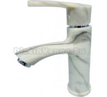 Смеситель для раковины Plstart PL1003-26 серый мрамор, хром