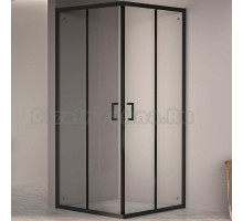 Душевой уголок RGW Passage PA-030B 800x800x1950, профиль черный