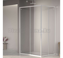 Душевой уголок RGW Passage PA-040, 1000x900x1950, профиль хром