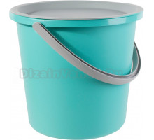 Комплект для уборки Hausmann Peak HM-9812, 13 л, мятный, серый