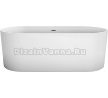 Акриловая ванна BelBagno BB705-1700-800 170x80 см, отдельностоящая, овальная, с ножками, со сливом-переливом, с донным клапаном