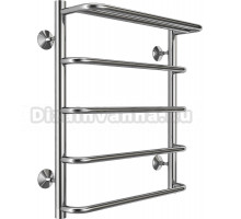 Полотенцесушитель водяной Larusso Стандарт П5 50х60 хром, с полкой