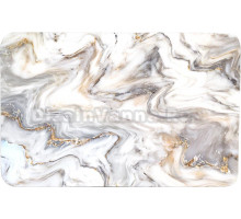 Коврик Ridberg Marble 1211345 бело-золотой мрамор