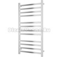 Полотенцесушитель электрический Bauedge Hotel R 60х120, нержавеющая сталь полированная