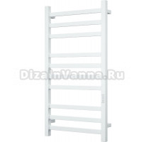 Полотенцесушитель электрический Bauedge Hotel R 50х100, белый полуматовый