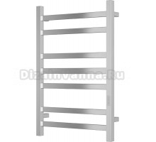 Полотенцесушитель электрический Bauedge Hotel R 50х80, нержавеющая сталь полированная