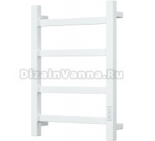 Полотенцесушитель электрический Bauedge Hotel R 40х60, белый полуматовый