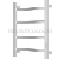 Полотенцесушитель электрический Bauedge Hotel R 40х60, нержавеющая сталь полированная