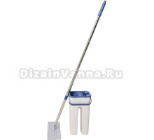 Комплект для уборки Ridberg Hand-Free Scrape Mop Small 1210627 белый, синий