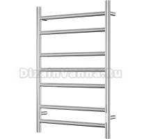 Полотенцесушитель электрический Bauedge Stil R 50х80, нержавеющая сталь полированная