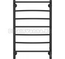 Полотенцесушитель электрический Larusso Евромикс КС П7 50х80 черный матовый