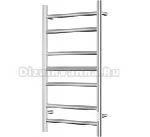 Полотенцесушитель электрический Bauedge Stil R 40х80, нержавеющая сталь полированная