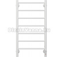 Полотенцесушитель электрический Larusso Джаз КС П7 40х80 белый матовый