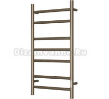 Полотенцесушитель электрический Bauedge Stil R 40х80, антикварная бронза