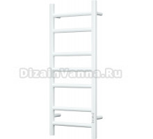 Полотенцесушитель электрический Bauedge Stil R 30х80, белый полуматовый