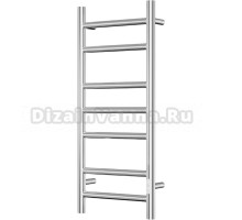 Полотенцесушитель электрический Bauedge Stil R 30х80, нержавеющая сталь полированная