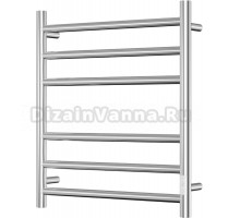 Полотенцесушитель электрический Bauedge Stil R 50х60, нержавеющая сталь полированная