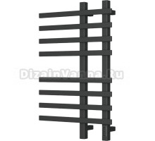 Полотенцесушитель электрический Bauedge Wind R 50х80, матовый черный RAL9005