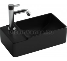 Рукомойник Ceramicanova Element CN5046MB L черный матовый