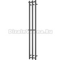 Полотенцесушитель электрический Bauedge Stella R 12х160, черный матовый