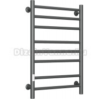 Полотенцесушитель электрический Bauedge Bau L 50х80, темно-серый металлик