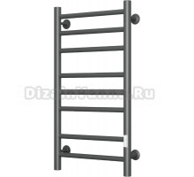 Полотенцесушитель электрический Bauedge Bau R 40x80, темно-серый металлик