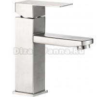 Смеситель для раковины WesnaArt Kubus KUB13-210 сатин