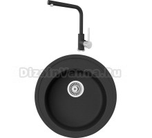 Комплект Мойка кухонная TopZero Eva 510-10 Cosmos + Смеситель Donald cosmos 10